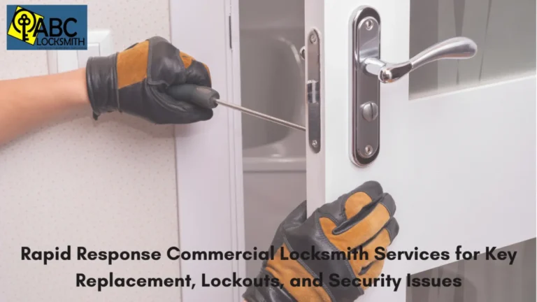 Commercial Locksmith