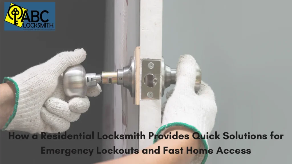 Residential Locksmith