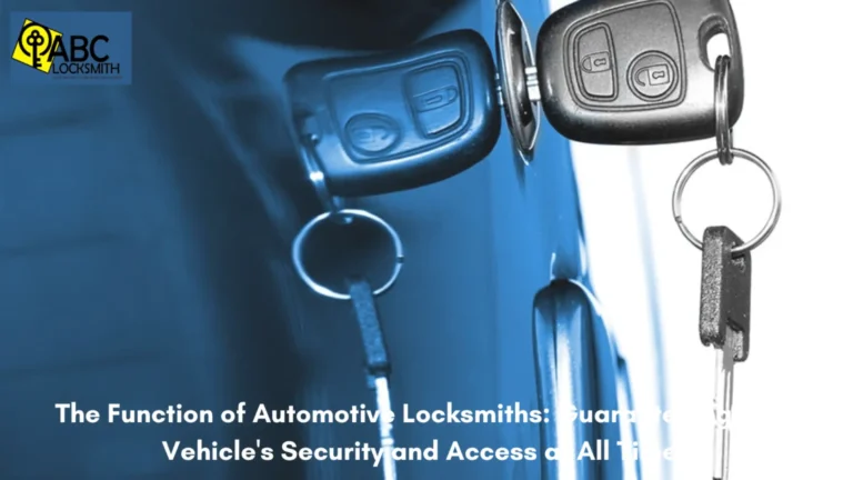 Automotive Locksmith